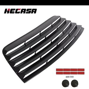 Black Rear Window Louvers New In Box